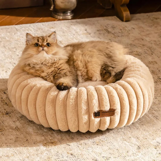 Washable Donut Cat Bed