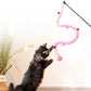 Colorful Cat Teaser Wands Interactive Cat Toys For All Breed Sizes