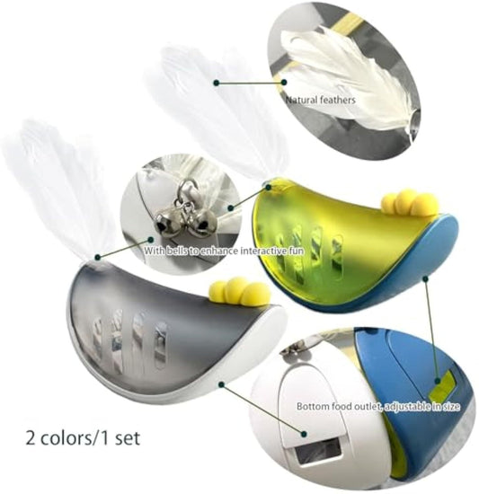 Tumbler Interactive Cat Toys For Indoor  Cat Puzzle Feeder Funny Kitten Treats