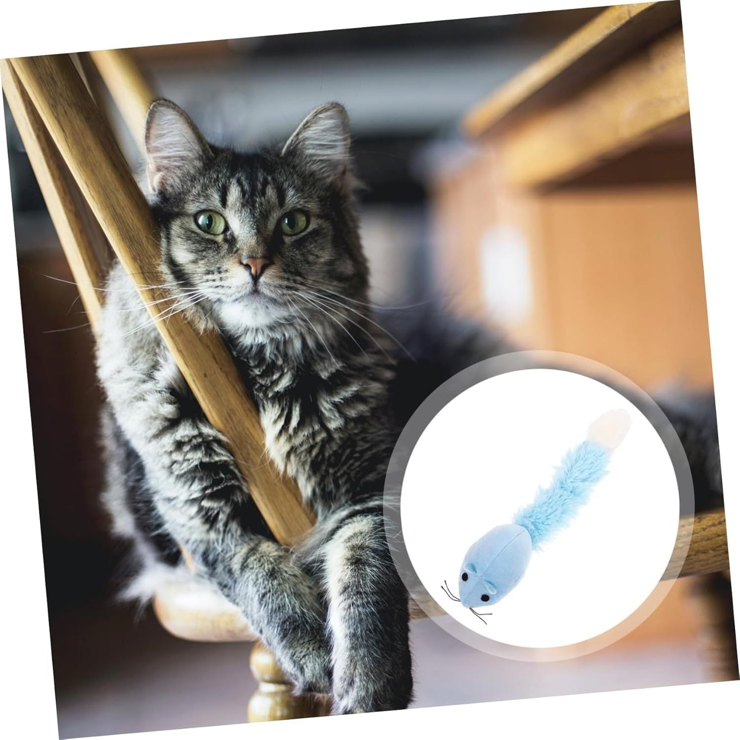 Cat Interactive Toys Mice Shape Kitten Toys