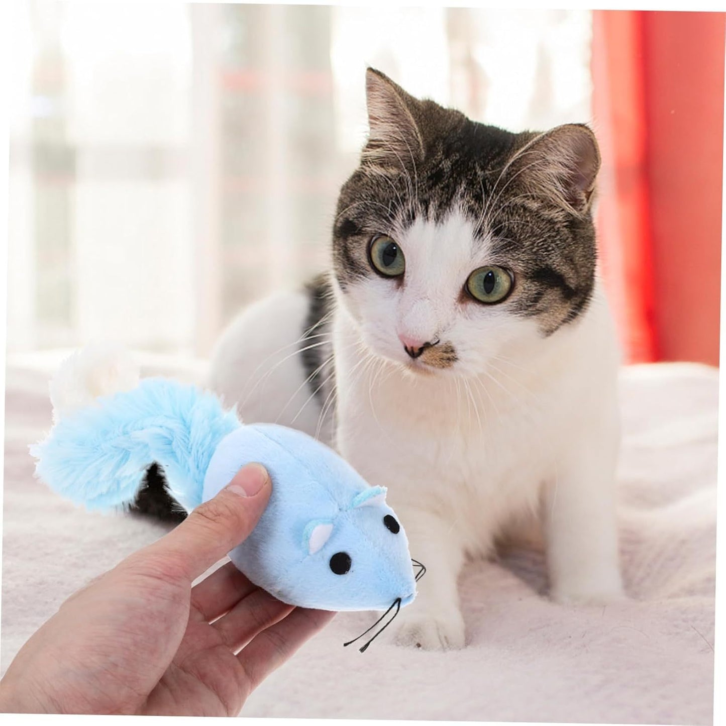 Cat Interactive Toys Mice Shape Kitten Toys